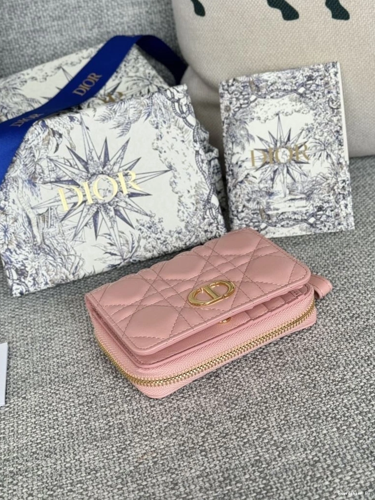 Wallets 57033 Dior Christian Purse Durable 0821